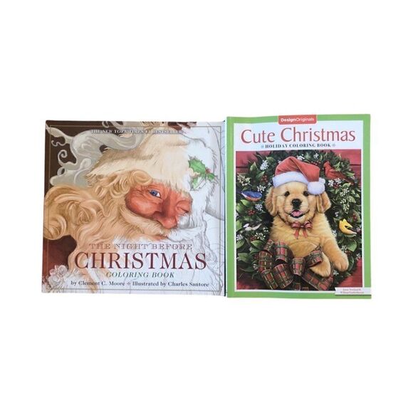 Christmas Coloring Book Bundle - Picture 1 of 11